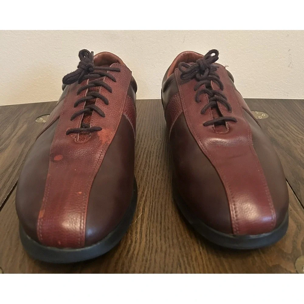 Allen Edmonds Passport Brown Leather Oxford Men's Size 12